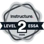 Instructure ESSA Level 2 badge, 2026